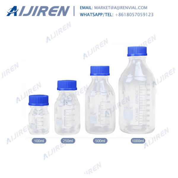 EXW price clear reagent bottle 500ml GL45 screw cap Amazon